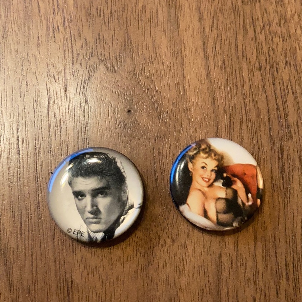 Retro Magnets Elvis Pinup Girl Retro Refrigerator